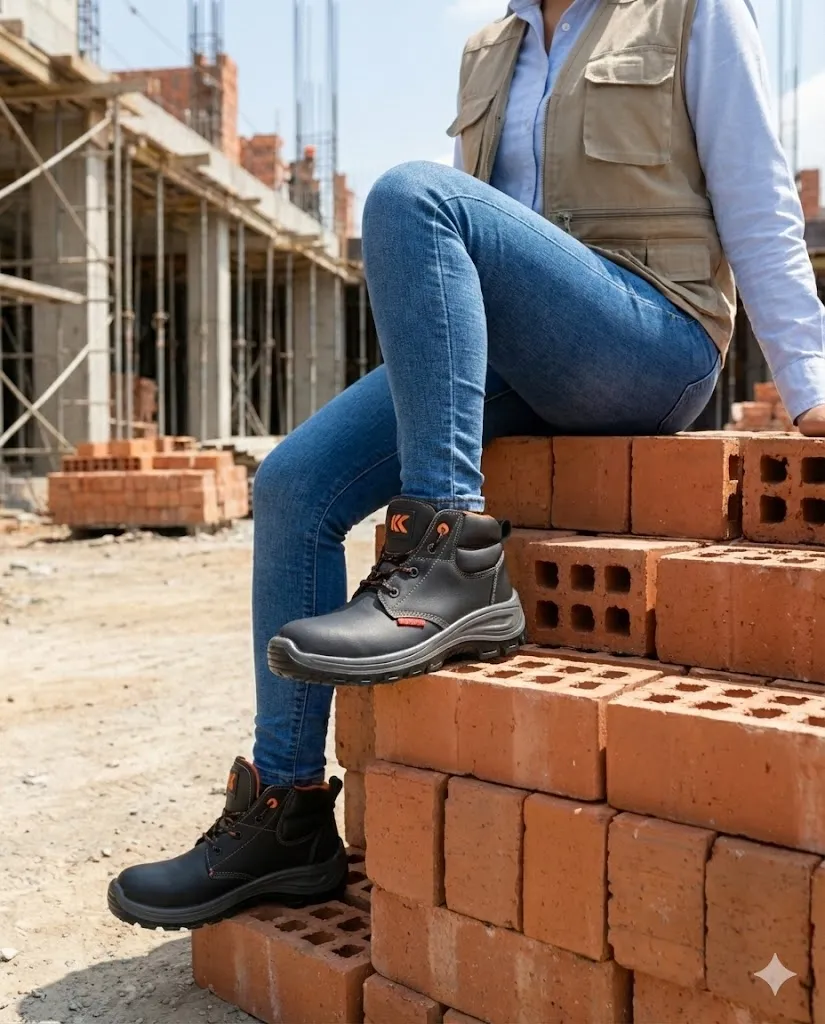 2 Bota dama micropiel, tridensidad, con puntera dielectrica ref Jumbo 726500 marca Kondor.webp