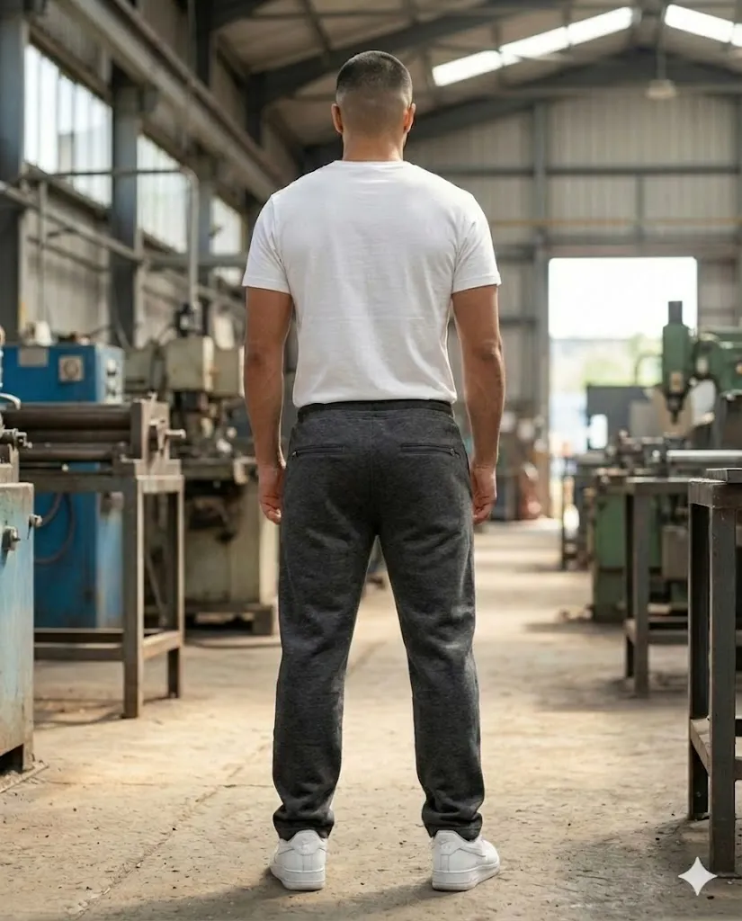 6. Bombacho unisex perchado con cierre en bolsillo trasero gris oscuro - copia.webp