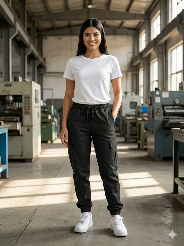 Pantalon Jogger Unisex (Negro)