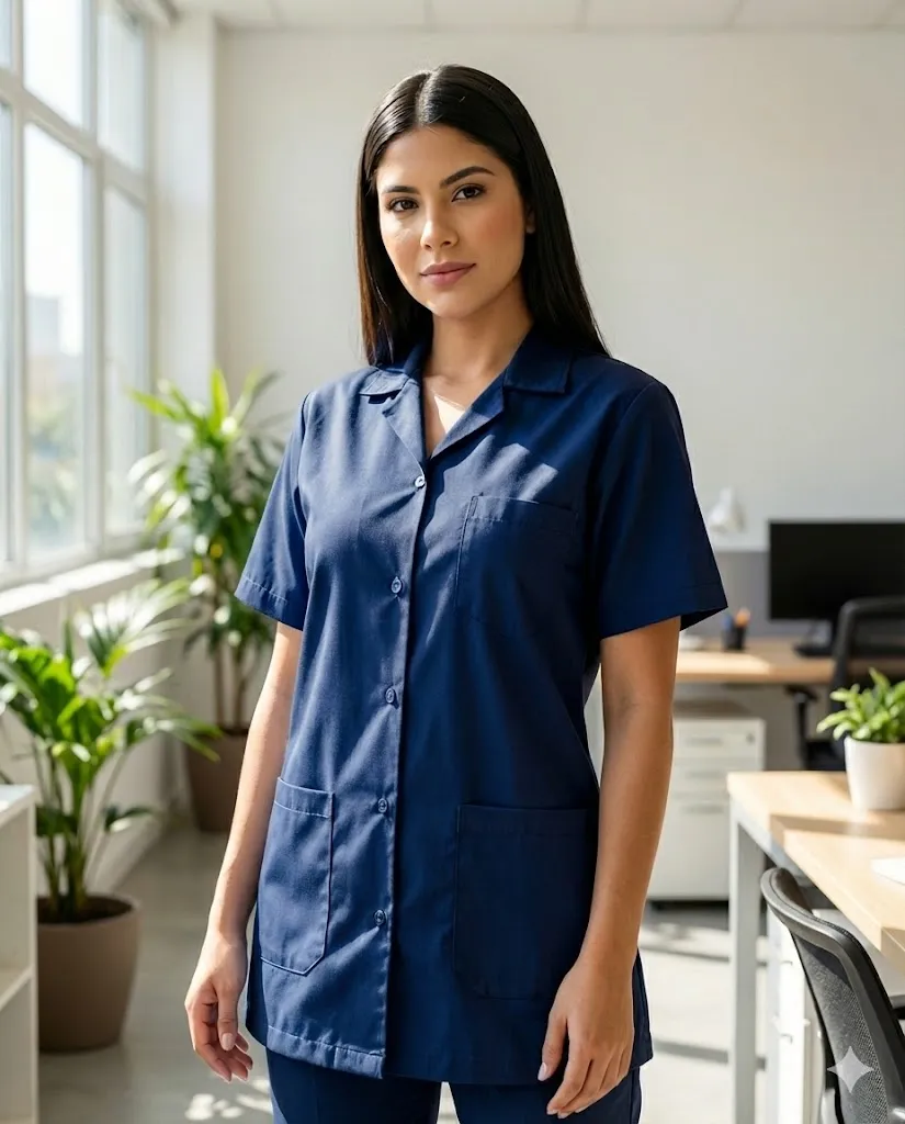 Saco 3/4 Dacrón Manga Corta