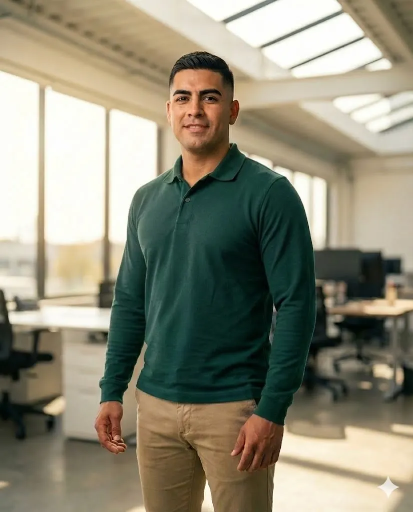 Camiseta Lacost Manga Larga